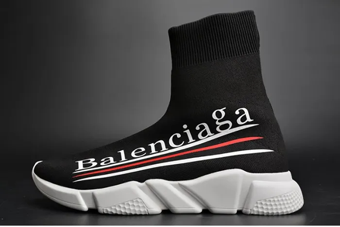 BALENCIAGA LOGO SPEED TRAINER 454484-W05G0-1000