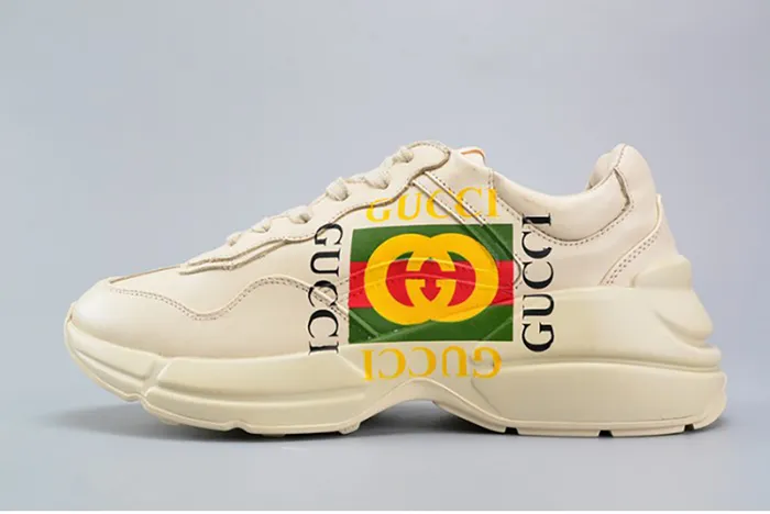 Gucci Rhyton Vintage Trainer Sneaker mens 500878 DRW00 9522