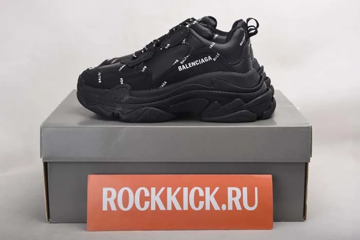 Balenciaga Triple S Black Sneaker 524039-W06E2-2020