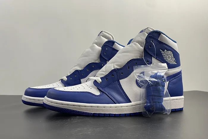 Jordan 1 Storm Blue Review by BrosShoes 555088-127