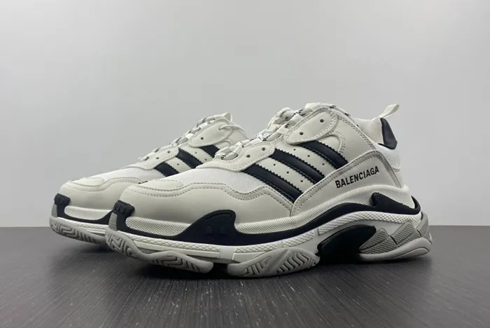 Balenciaga Triple White Black Gray