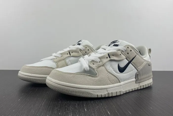 Nike Dunk Low Disrupt 2 Pale Ivory White Black DH4402 101