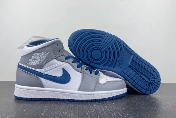 Jordan 1 Mid Treu Blue DQ8423-014