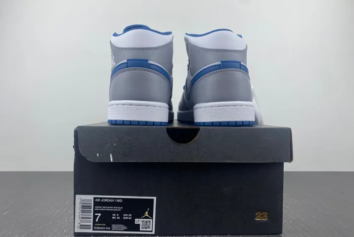 Jordan 1 Mid Treu Blue DQ8423-014