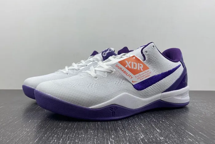 Nike Kobe 8 Protro “White Court Purple FQ3549-100