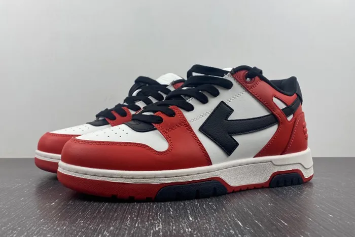 OFF-WHITE Out Of Office Red Black