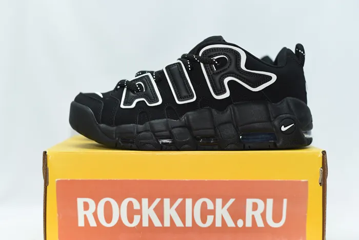 AMBUSH x Nike Air More Uptempo Low Black/White FB1299-001